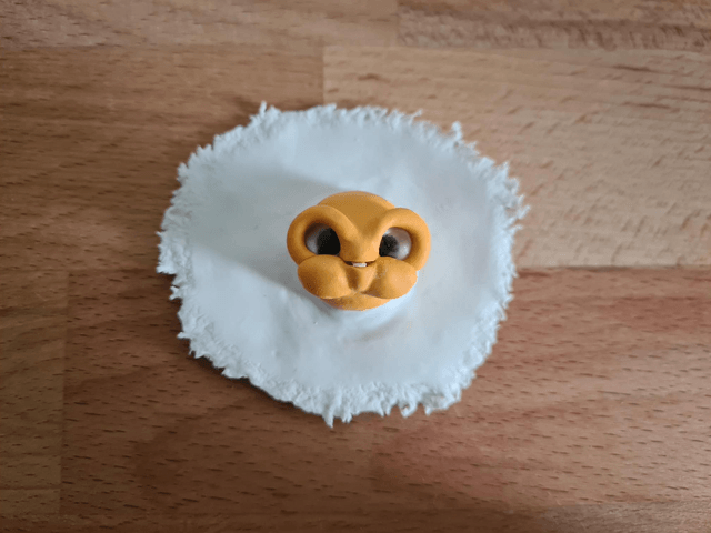 Smashed Egg magnet