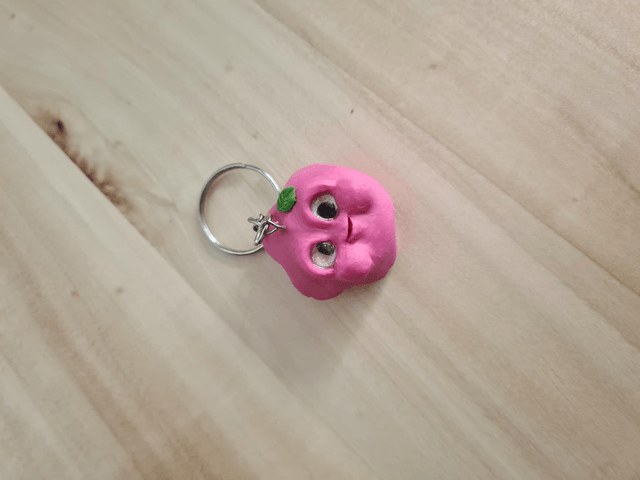 Mochi cherryblossom keychain