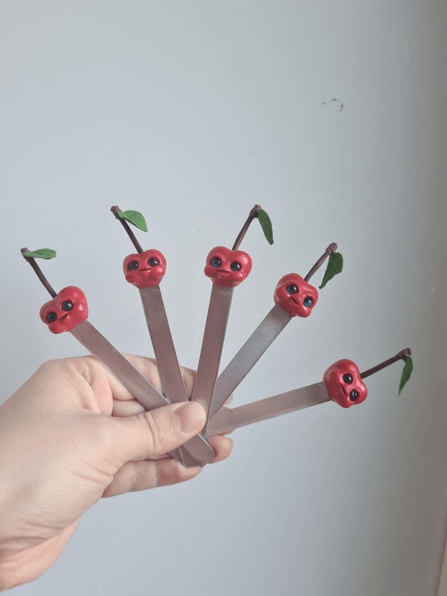 Cherry bookmarker 