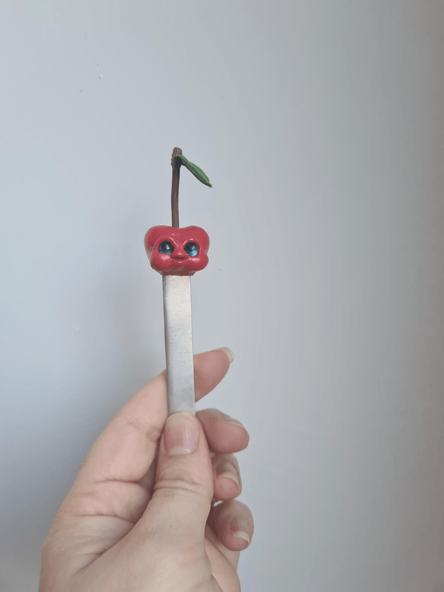 Cherry bookmarker 