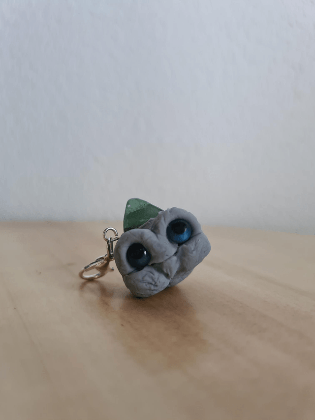 Pebbles green stone