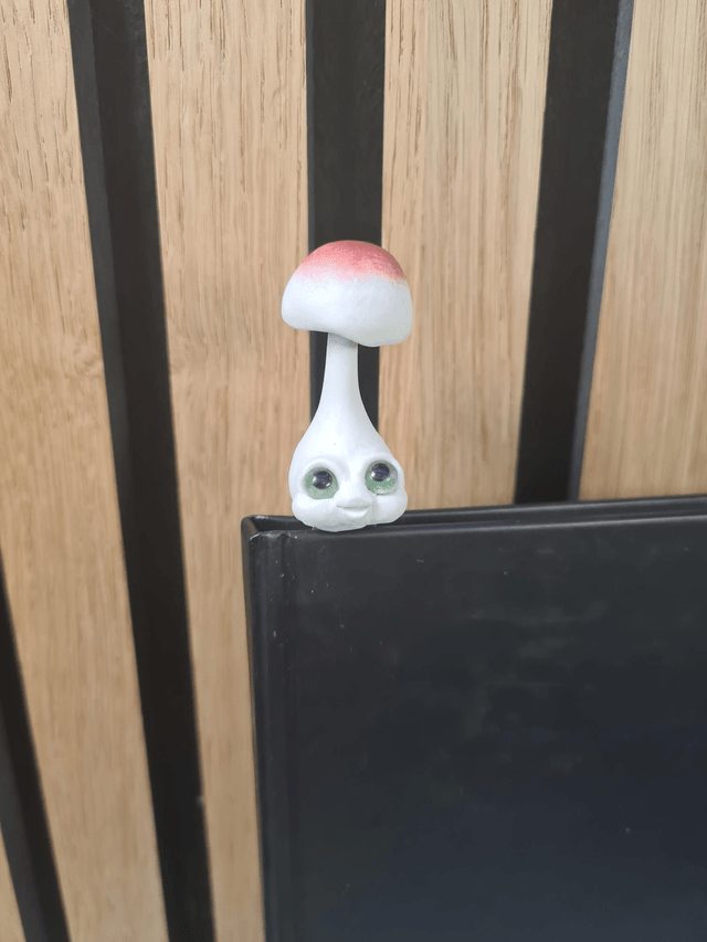 White Mushroom bookmarker