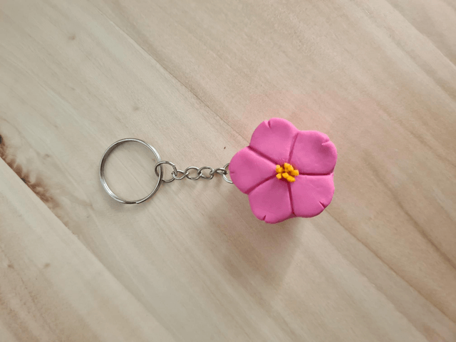 Mochi cherryblossom keychain