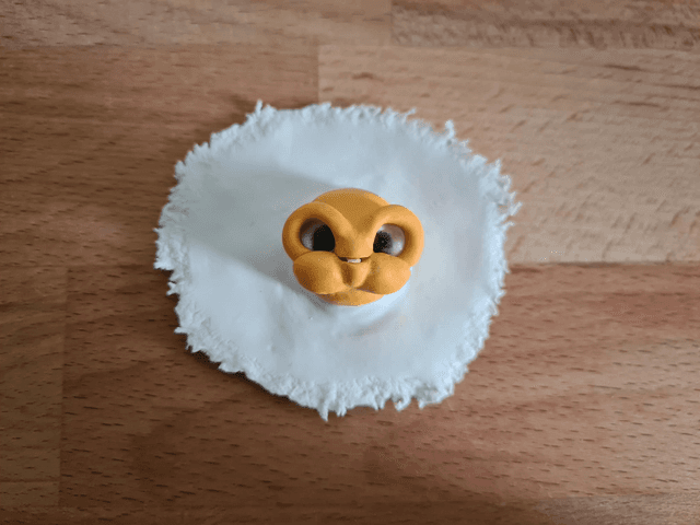 Smashed Egg magnet