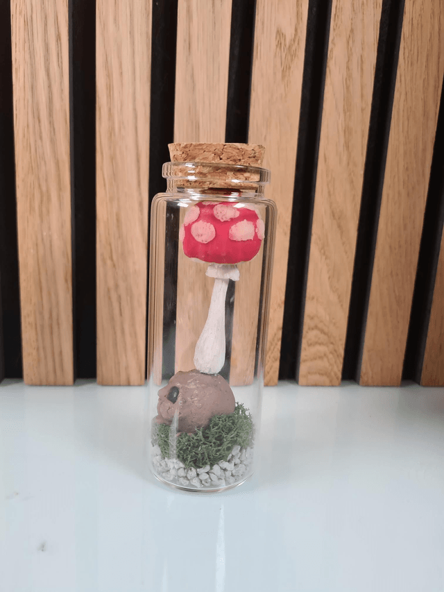Big red mushroom blob (glow in the dark)