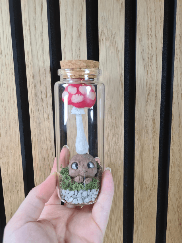 Big red mushroom blob (glow in the dark)