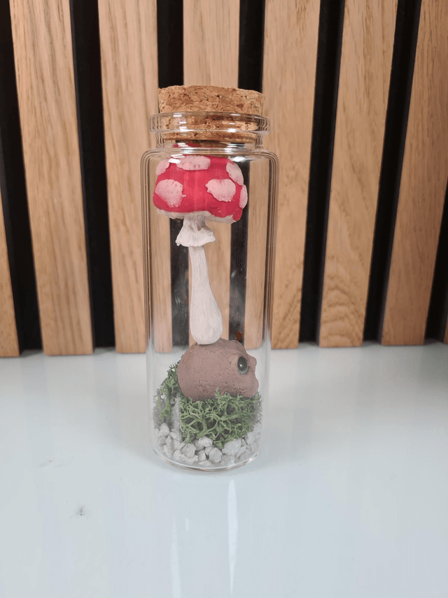 Big red mushroom blob (glow in the dark)